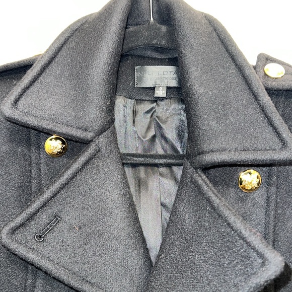 Nili Lotan Gaston Double Breasted Wool Felt Coat - Picture 8 of 13